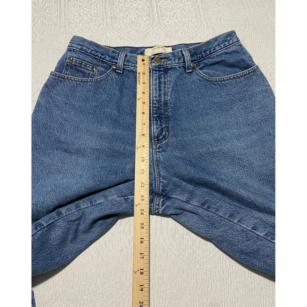LL Bean‎ Double L Relaxed Fit Jeans Lined Blue Denim Women's 16 Reg Winter Pants